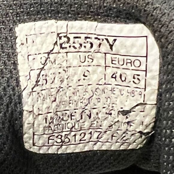 Womens ASICS Gel Netburner Ballistic Black Volleyball Shoes / Size 9 - Picture 8 of 9